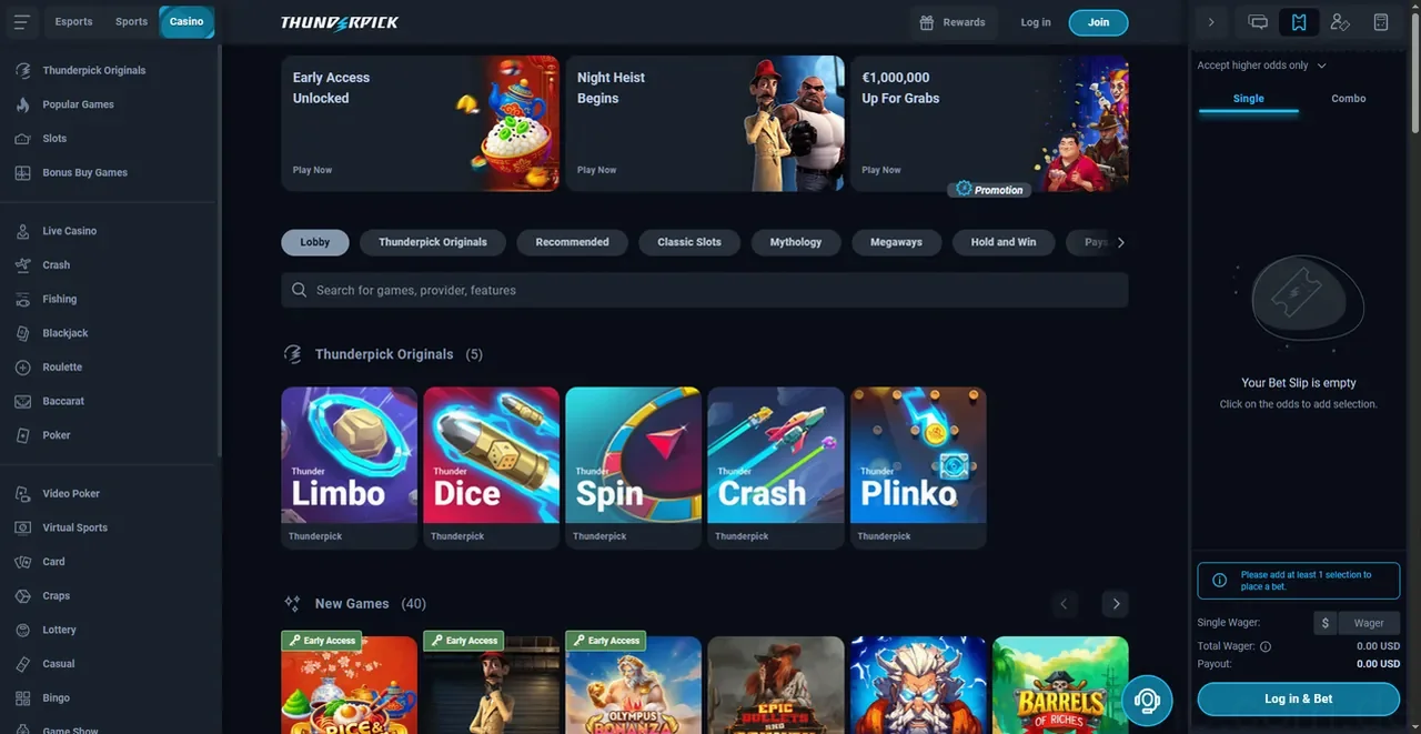 Thunderpick Casino Casino